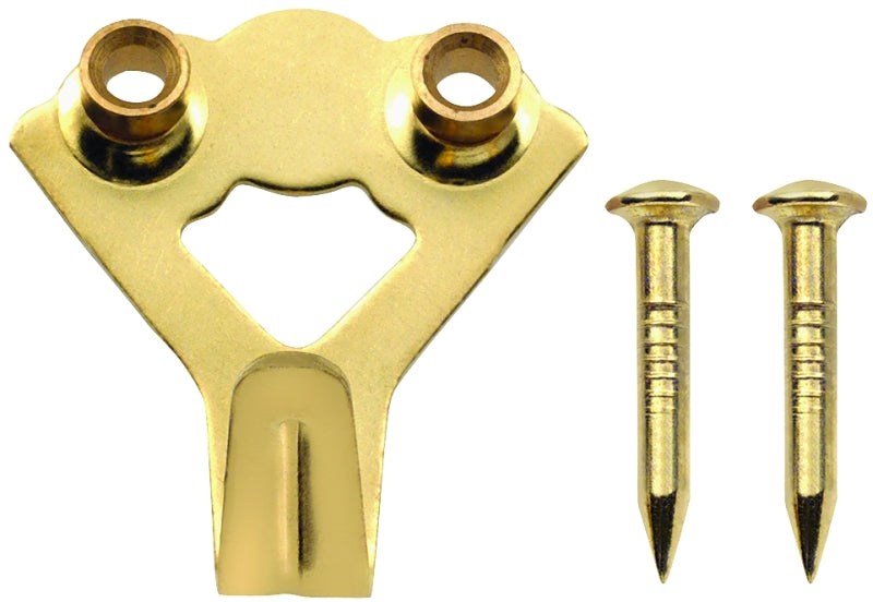 OOK 533714 Concrete/Brick Hanger, 100 lb, Gold