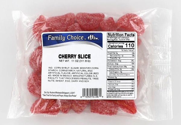Rucker'S Candy 12/Pack 1108 14Oz Cherry Slices