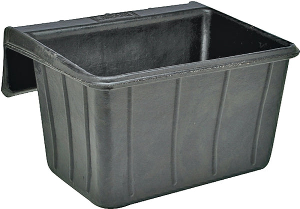 Fortex-Fortiflex F18 black rubber fence feeder for horses and large animals