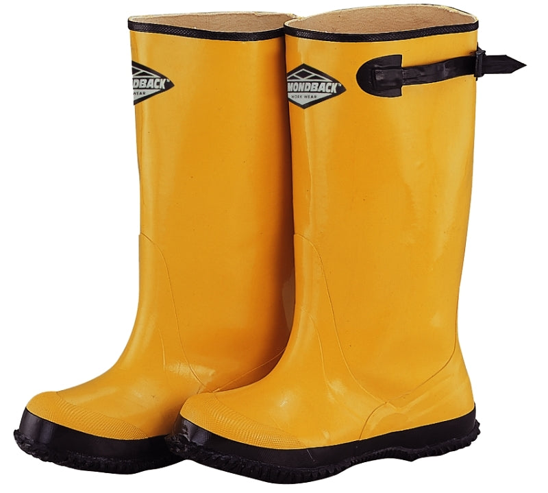 Diamondback RB001-10-C Adjustable Cuff Waterproof Over Shoe Boot 10 in Unisex Yellow
