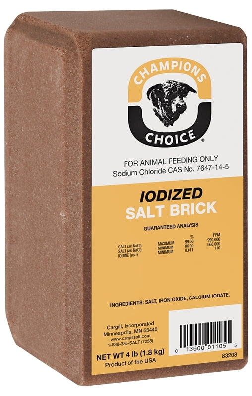 Iodized Salt Brick 4lb