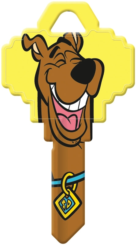 Hy-Ko Products Hy-Ko Key Blank Themed Scooby Doo Ez# Sc1 - Sd2 Single Sided Yellow 15005SC1-SD2 (5-Pack)