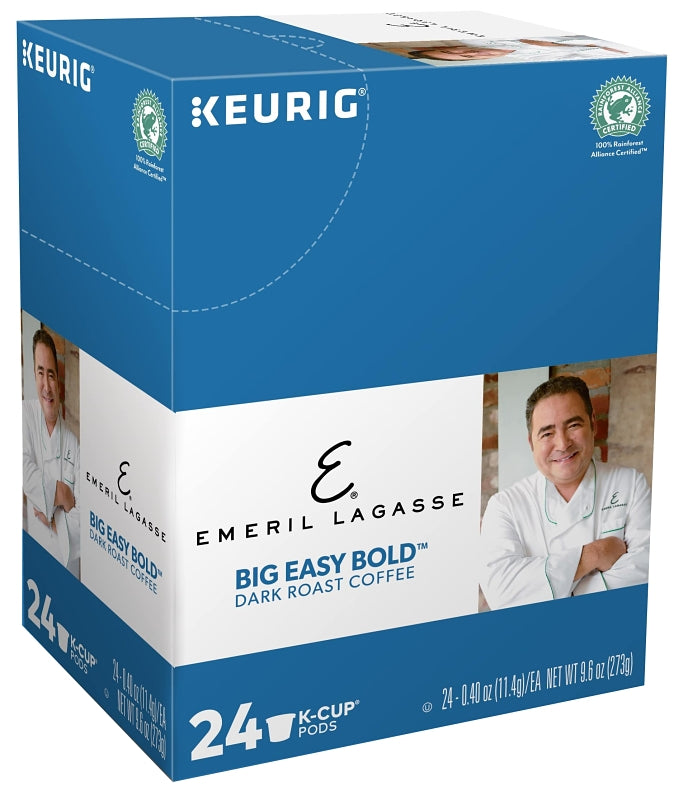 Emeril's Big Easy Bold Coffee Keurig Single-Serve K-Cup Pods, Dark Roast Coffee, 24 Count