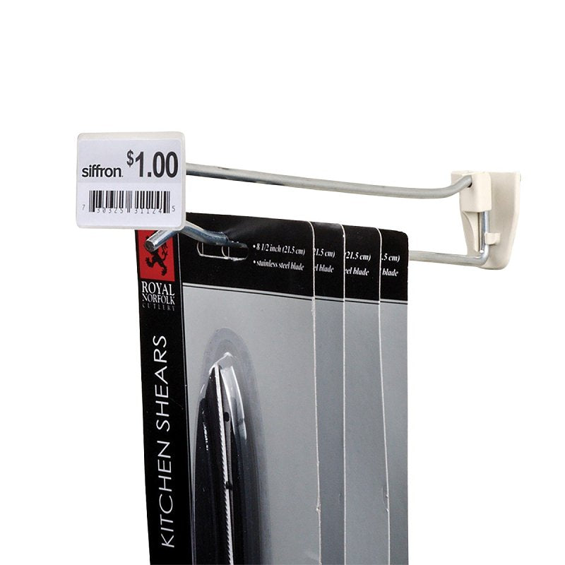 Southern Imperial Scanning Hook 4 In. Gray 100 / Box (100-Pack)