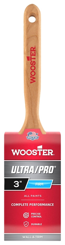 Wooster Brush 4175-3 Ultra/Pro Firm Mink Flat Sash Paintbrush, 3-Inch