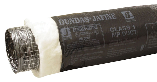 DUNDAS JAFINE BPC625 Flexible Insulated Ducting Jacket, Black