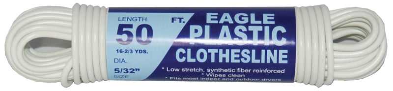 TW Evans Cordage 775-050-03 Clothesline, 5/32 in Dia x 50 ft L