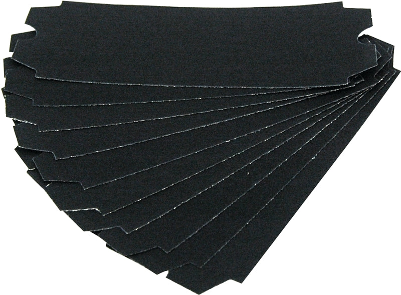 Drywall & Plastering Sandpaper 80 Grit Die Cut 10 Sheets/Bag