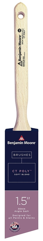 Benjamin Moore 1-1/2 in. Soft Angle Paint Brush