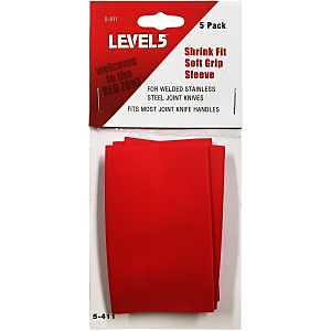 Heat-Shrink Handle Grips 5-Pack - LEVEL5 | For Welded Joint Knives | 5-411