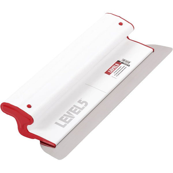 LEVEL5 16-Inch Composite Skimming Blade | Precision 0.3mm German Stainless Steel Blade Insert (Replaceable), Ergonomic Polymer Blade Profile | 4-916C