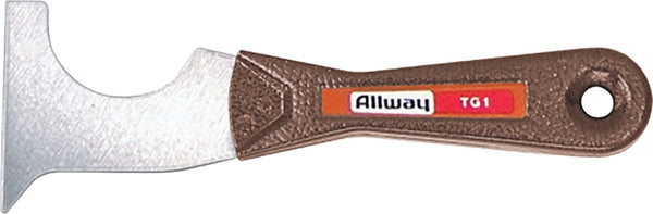 ALLWAY 5-in-1 4-1/2 in. W Steel Stiff Putty Knife - Case of TG1