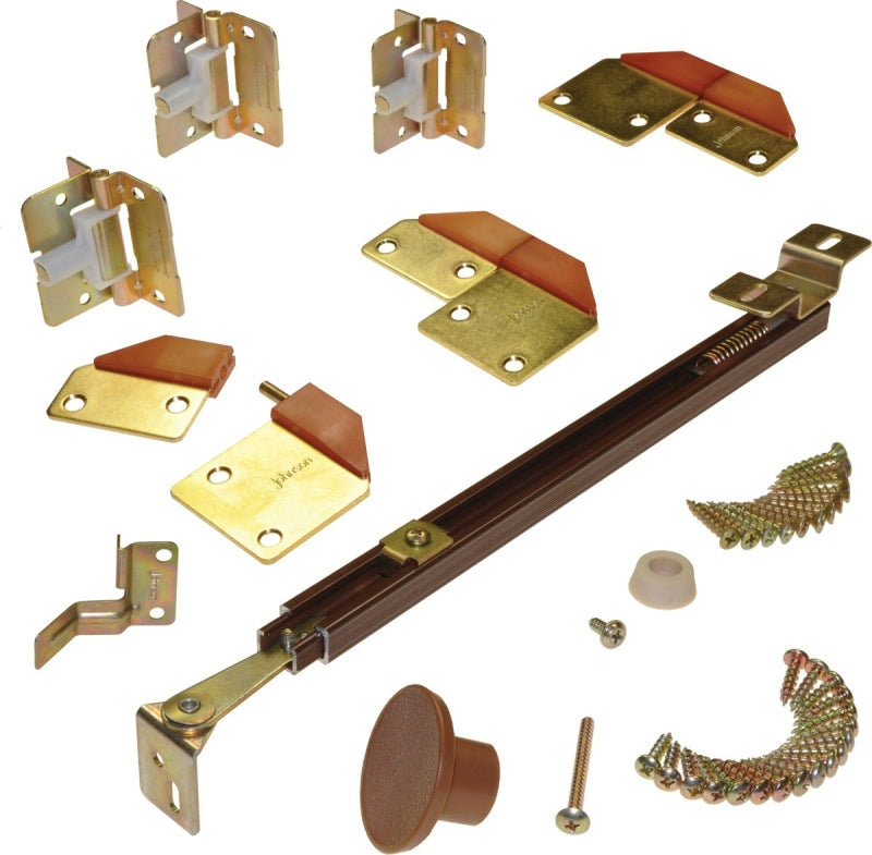 Johnson Hardware 1601218P 100% Full Access Folding Door Hardware Set