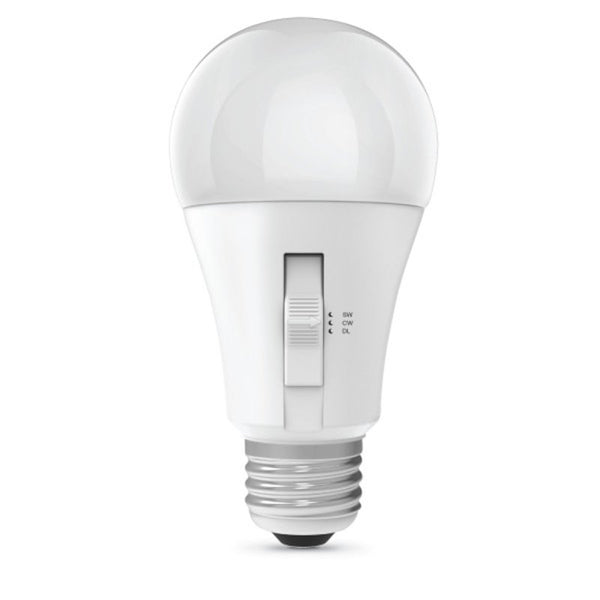 Feit Electric LED Built-in Motion Sensor Intellibulb - A19 with an E26 Medium Base Light Bulb - 60W Equivalent - 15 Year Life - 800 Lumen - 2700K Soft White OM60/927CA/MM/LED