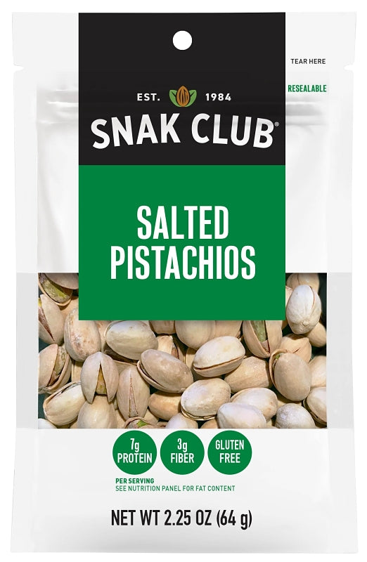 Continental Concession Snack Club Pistachio2.25oz-6ct 700616