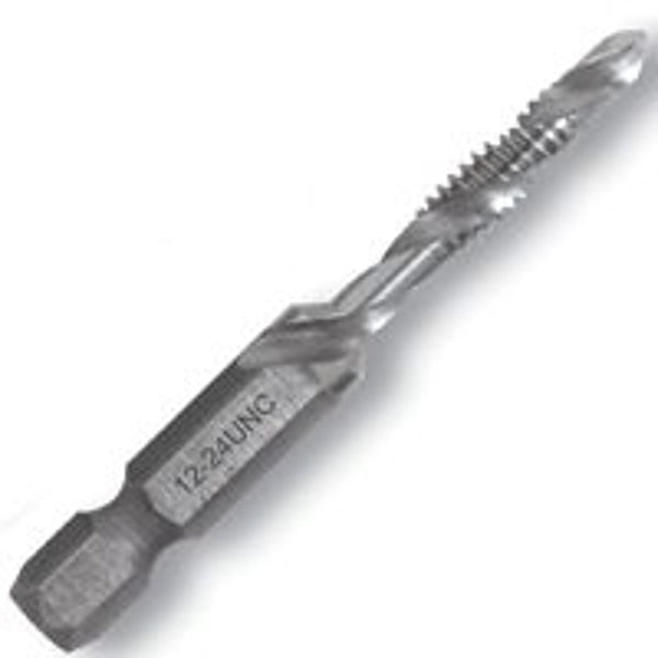 Greenlee Drill/Tap/Countersink Bit, 12-24X2 1/4 L (DTAP12-24)