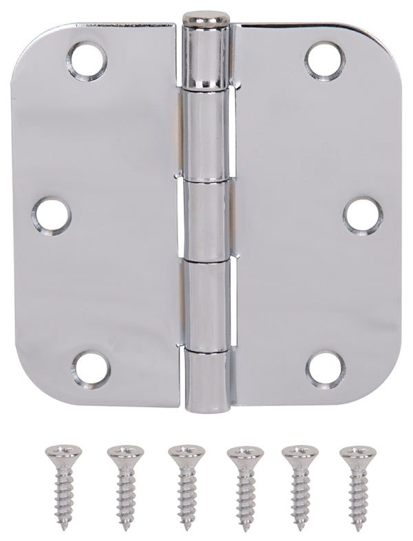 MINTCRAFT 20347BCX Residential Hinge, 3.5-Inch, Bright Chrome