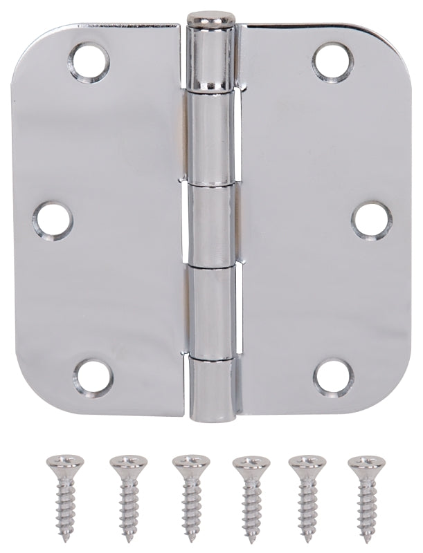 MINTCRAFT 20347BCX Residential Hinge, 3.5-Inch, Bright Chrome