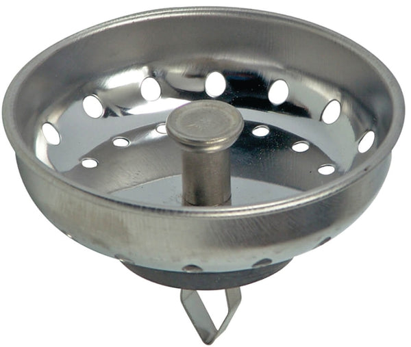 Danco 81079 Basket Strainer with Arrow Clip, Chrome