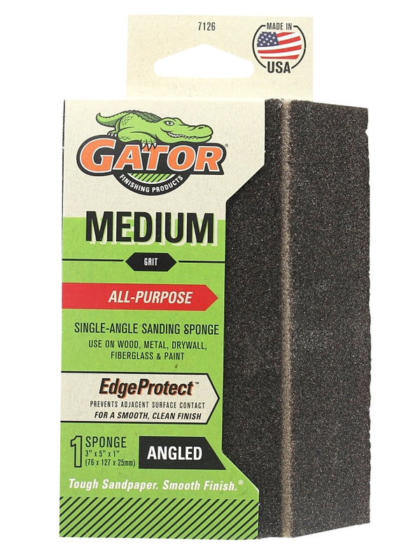 Gator ALI INDUSTRIES 7126 Medium Grit Signle Angle Sand Sponge
