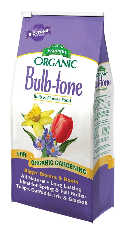 Espoma Organic Bulb-Tone 3-5-3 Natural & Organic Fertilizer and Plant Food for All Spring and Fall Bulbs. 18 lb. Bag. Use for Planting & Feeding to Promote Vibrant Blooms BT18