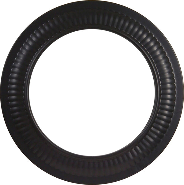 Imperial #bm0096 8" 24ga Black Collar Steel Matte