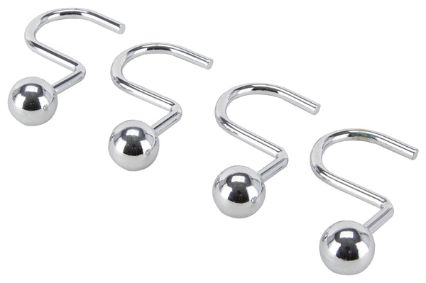 Homebasix Sd-cbh-ch Ball Curtain Hook, Chrome