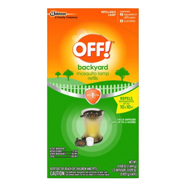 OFF! Mosquito Lamp Refill, 2 CT (Pack of 1) 76086