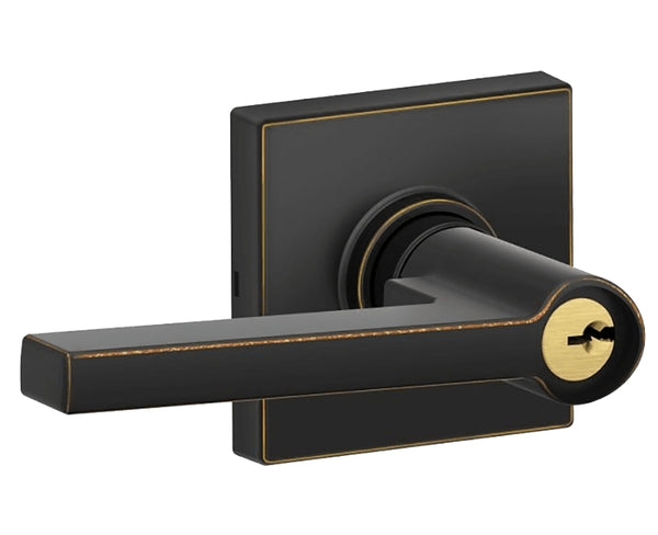 Schlage Lock Company J54SOL716COL Solstice Lever, Venetian Bronze