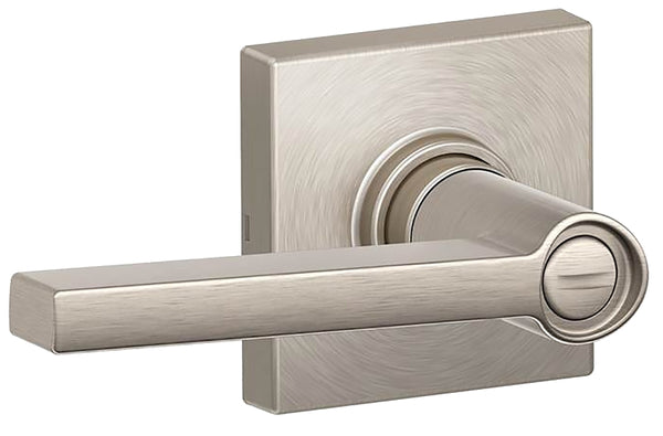 Schlage J40SOL619COL Solstice Privacy Door Lever Set with Decorative Colton Trim from The J-Series