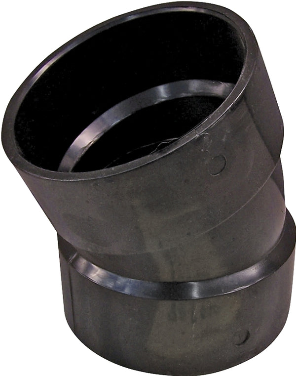 Canplas 3 Inch ABS 22.5 Degree Elbow, ABS Construction 102553BC
