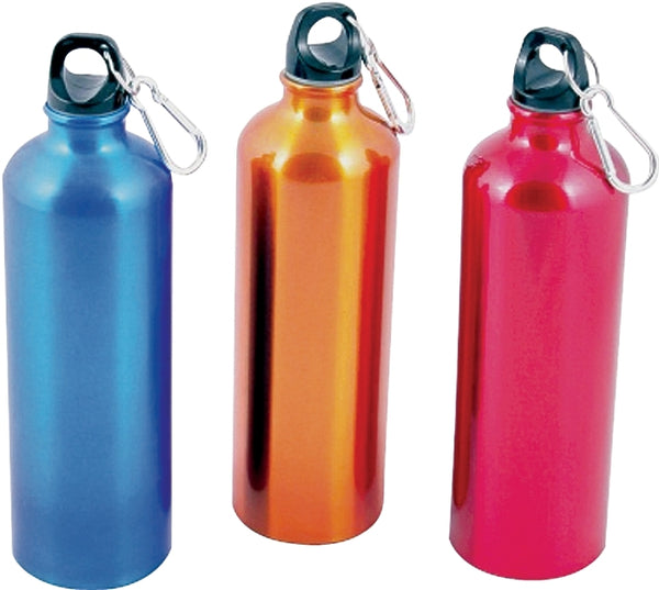 Chef Craft Select Aluminum Water Bottle, 25 Ounces, Color May Vary 21657