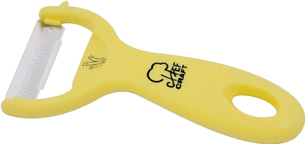 Chef Craft Julienne Fine Grater, 5-1/2-Inch, Yellow 21643