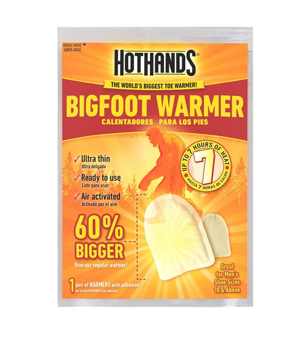 HotHands Bigfoot Adhesive Toe Warmer | 5 Pair Value Pack H162480