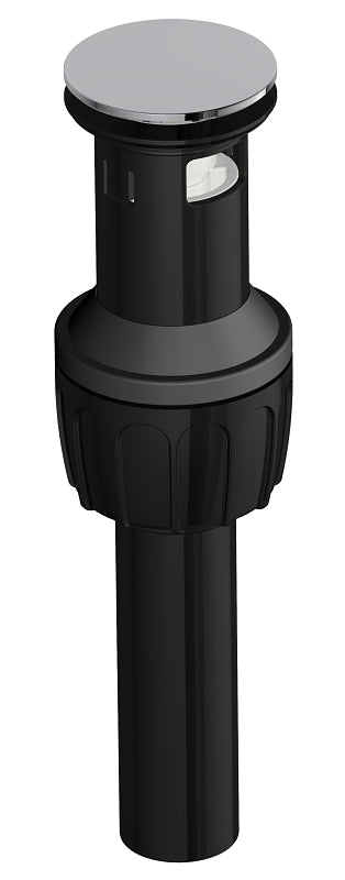 Boston Harbor Tobi22090016cp Drain Push Pop-up with Overflow, Chrome