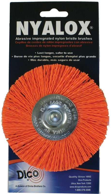 Dico 7200048 4" Medium Nyalox Wire Wheel Brush 541-778--4