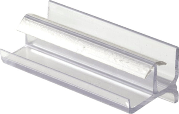 Prime-Line Slide-Co 193086 Shower Door Bottom Guide, Clear , Gray M 6144