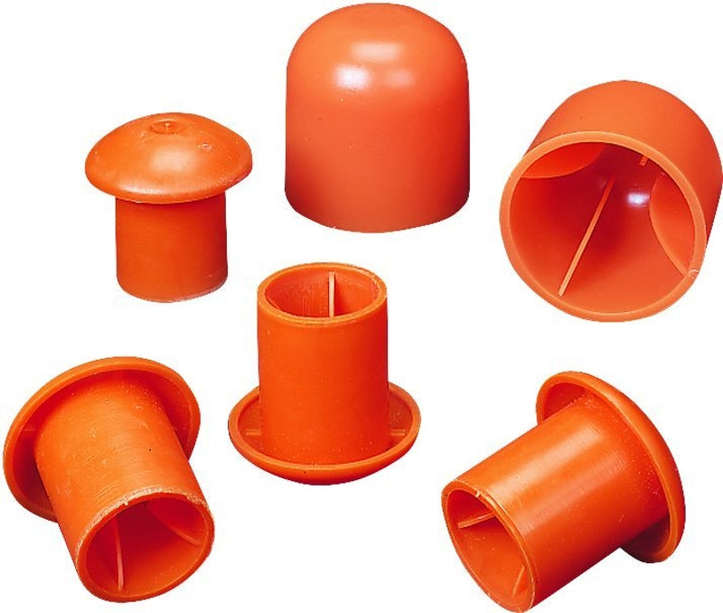 Mutual Industries 14640-4 OSHA Rebar Cap (Pack of 100)
