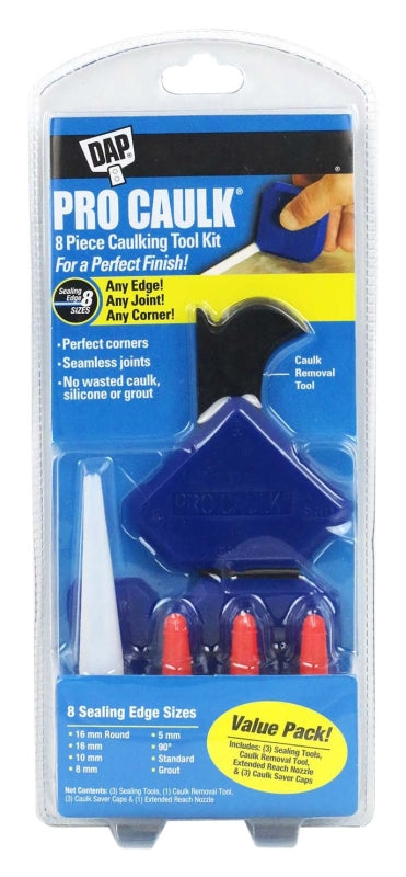 Dap Caulk Finishing Tool,Plastic,Blue 09125
