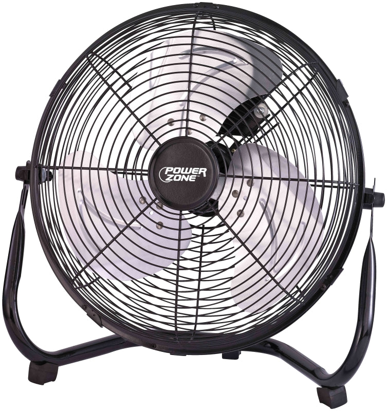 HOMEBASIX Lf-14 High Velocity Floor Fan, Black