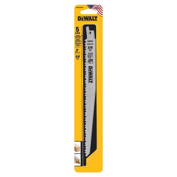 DeWalt DWAR596P5 Reciprocating Saw Blade