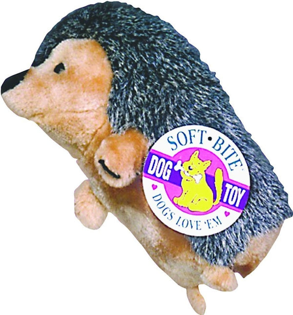 Aspen Pet Booda Soft Bite Hedgehog Plush Dog Toy (Large) 07610