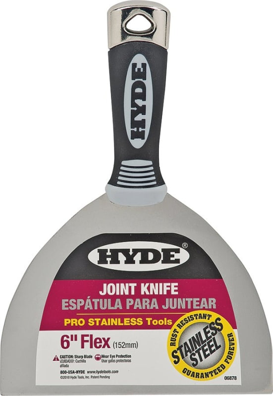 HYDE 06878 Joint Knife,Flexible, 6"