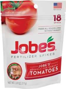 Jobe's 6005 18-Spikes Tomato Outdoor Fertilizer