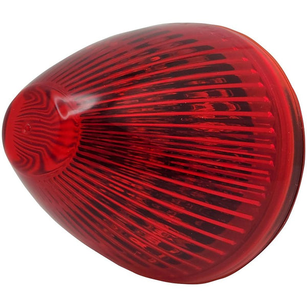 Peterson Mfg V166R Led Marker/Clearance, Round, Beehive 2"