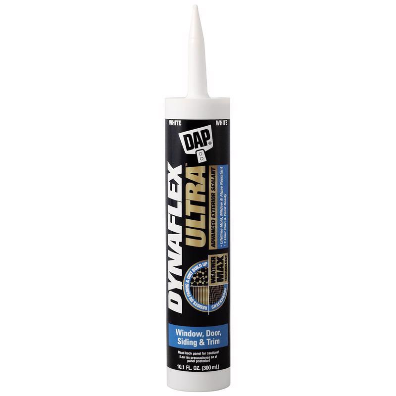 DAP 18211 Adhesive-Caulk, 10.1 FL OZ, White