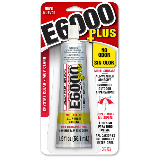 E6000 Clear 1.9 Fl Oz Plus Multipurpose Adhesive-1.9oz 570120