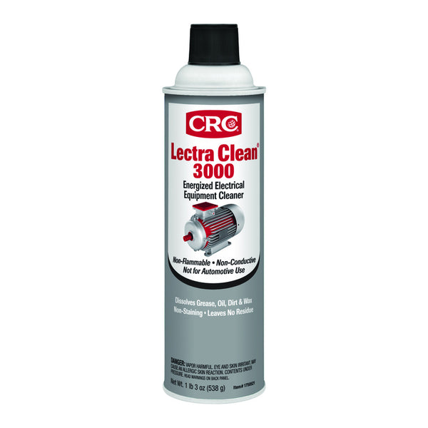 CRC Industries Lectra-Clean 19 OZ Electronic Cleaner, Clear 1750520