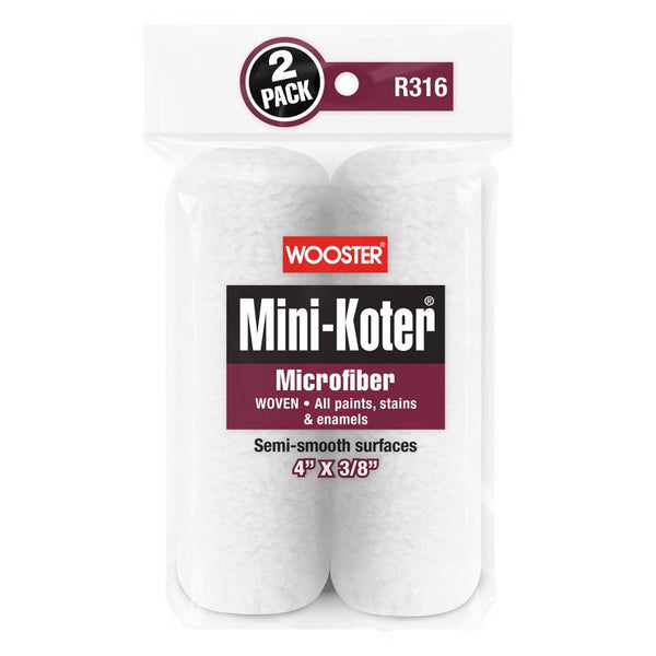Wooster R316-4 Paint Roller, 4, Green