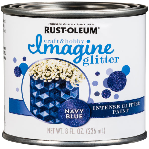 Rust-Oleum Paint Intense GLTR NVY BLU 8OZ 350117